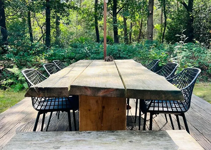 Ferienhaus Cabyn Espien, Boshuis Met Hottub *