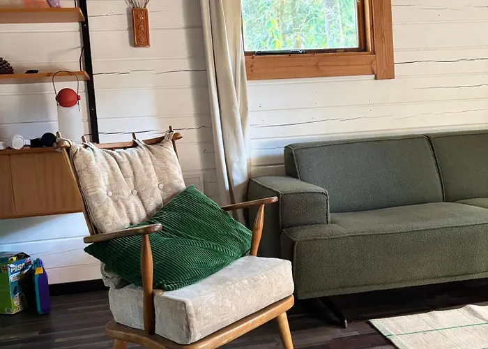 Ferienhaus Cabyn Espien, Boshuis Met Hottub