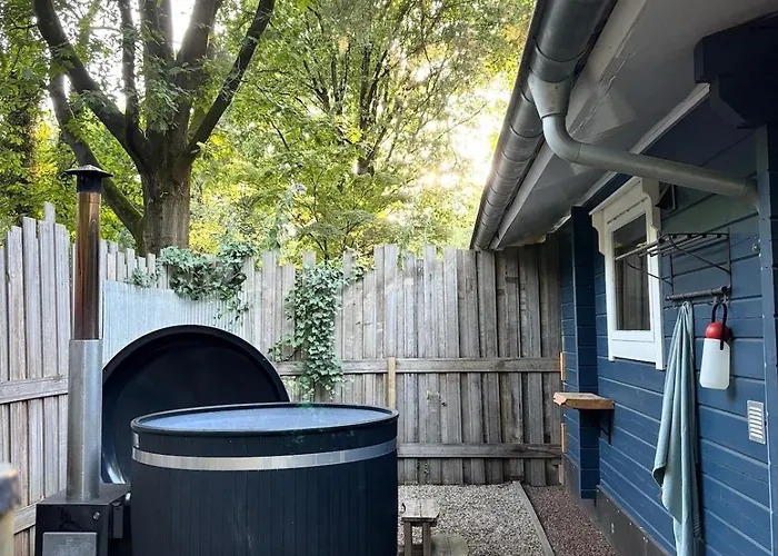 Cabyn Espien, Boshuis Met Hottub Feriehus *